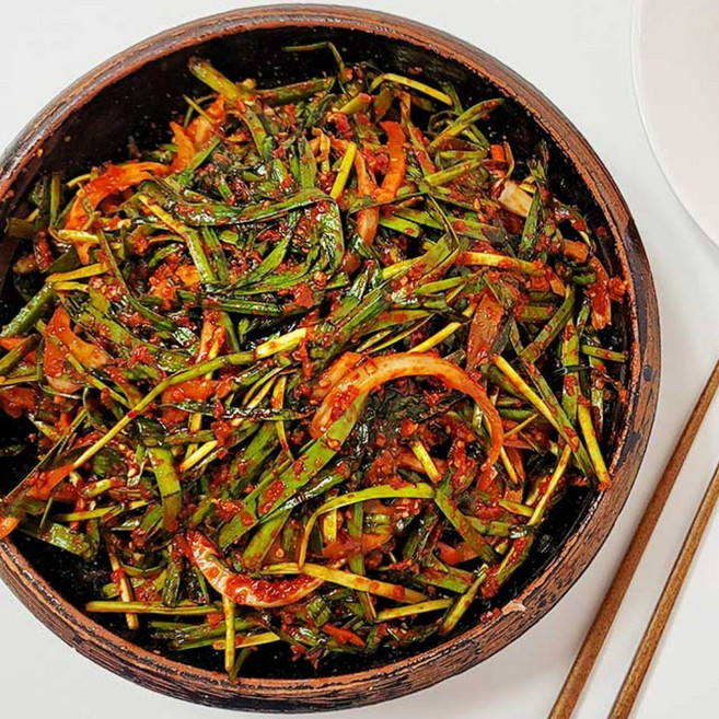 경자네 국내산 전라도 맛있는 밥도둑 수제 부추김치, 1kg, 1개