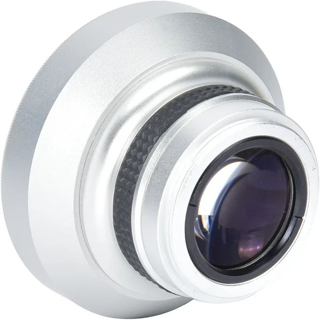 실버 강력한 적용 가능 37mm 0.25X 슈퍼 어안 추가 렌즈 구경 카메라