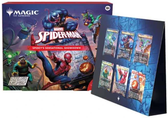 [매직 더 개더링] MTG 마블 스파이더맨 신 박스 MAGIC MARVEL'S SPIDER-MAN-SCENE BOX, 1개