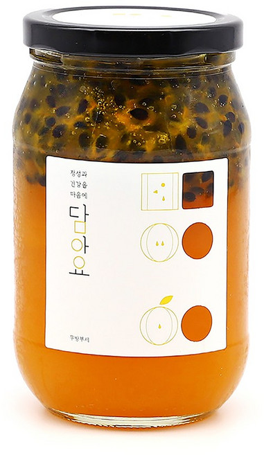 담아요 수제 백향과청(패션후르츠청), 1개, 540g