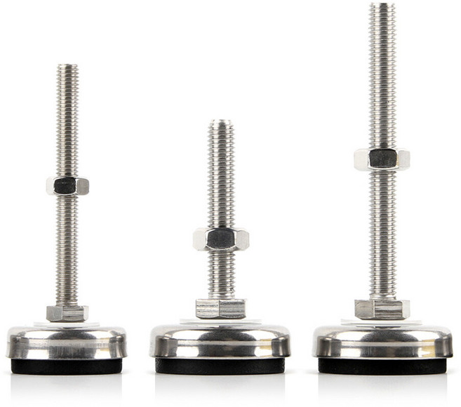 조절좌 LEVEL FOOT 레벨풋 스텐 스틸, 1. NS-40-8-40, 1개, 1. NS-40-8-40 (스틸)