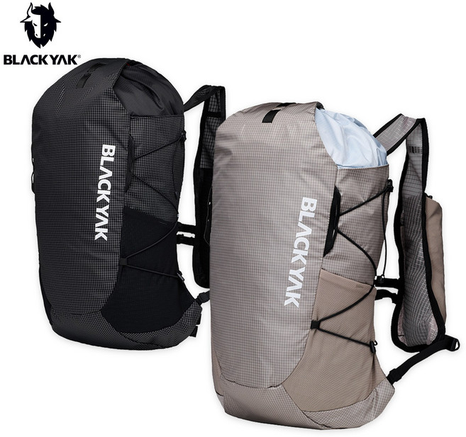 블랙야크 공용 베스트팩 18C 2BYKSXV901 방수커버 포함, 블랙