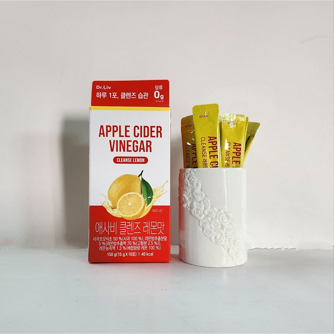 닥터리브 애사비 클렌즈 레몬맛 10p, 150g, 3개