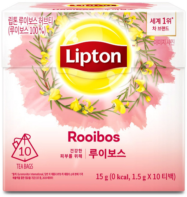 립톤 루이보스 허브차 티백, 1.5g, 10개입, 1개