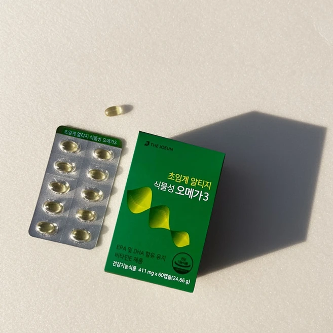 THEJOEUN 더좋은 초임계 알티지 식물성 오메가3, 60정, 1박스 - 쿠팡