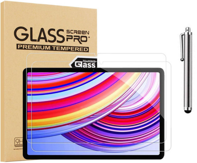 케이스나라 샤오미 레드미 패드 프로 12.1인치 호환 방탄 강화 유리 액정 보호 필름2장 XiaoMi RedMi Pad Pro, 강화유리 1+1=2장