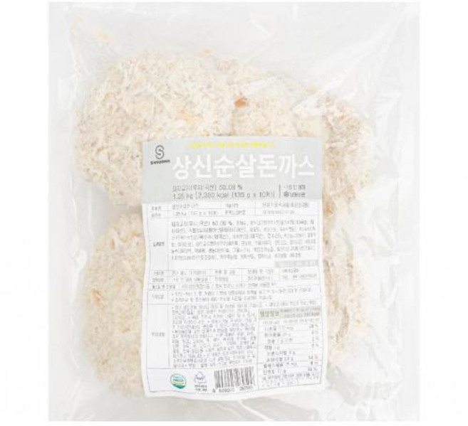 상신순살돈가스 상신 1.35KG(135Gx10EA), 1개, 1.35kg