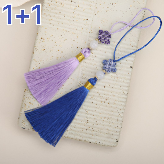 도치코 노리개키링 미니노리개 보자기노리개 한복노리개 댕기키링 전통매듭키링