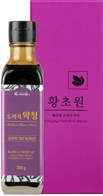 무가당 100%도라지원액 도라지약청 140g, 1개, 220g, 1개입
