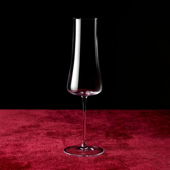 알브레 샴페인잔 와인잔 크리스탈 글라스 1P 명품 고급, 1개, 375ml