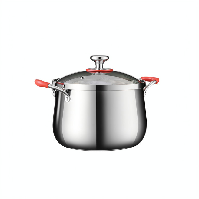 HYPXL 316複合鋼湯鍋 3.5L, 5L無蒸格, 1個, 22cm