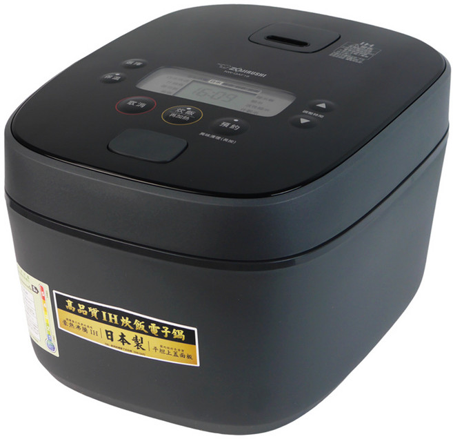 象印 6人份豪熱沸騰IH電子鍋 NW-QAF10, 黑色