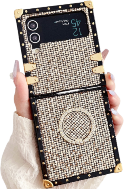 럭스폰 갤럭시 Z 플립 명품 블링 링 케이스