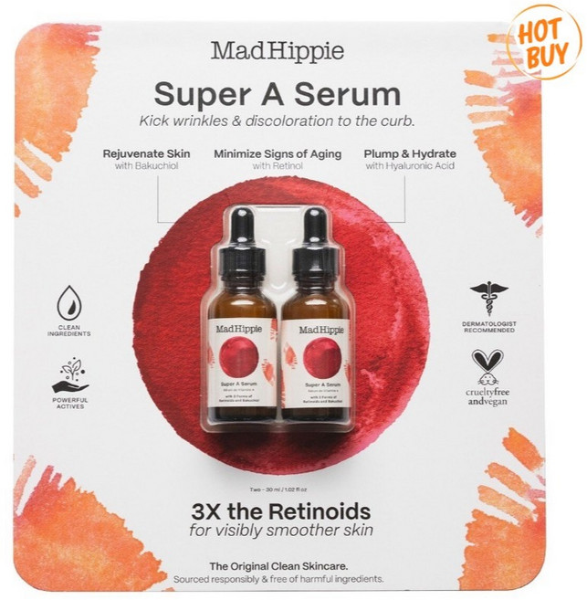 MAD HIPPIE 維他命A精華 30ml (效期至2027年6月), 1個