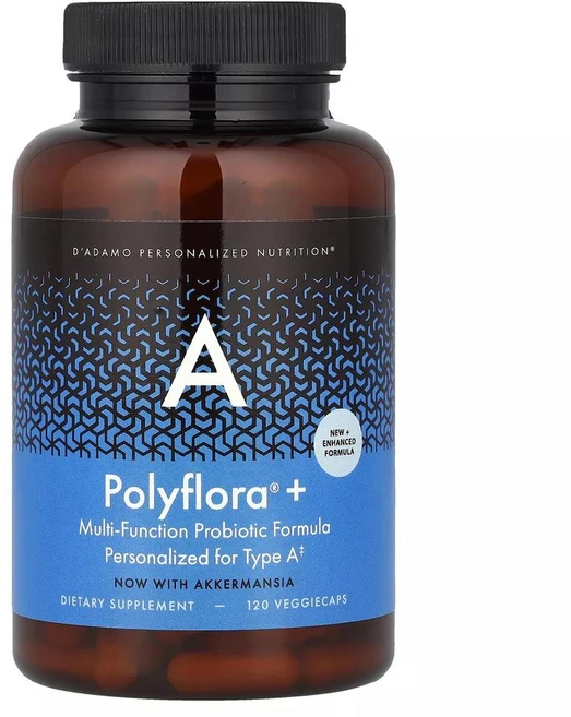 다다모 폴리플로라 A 멀티 펑션 프로바이오틱 포뮬라 D'adamo Polyflora A Multi-Function Probiotic Formula 120정, 1개 - 쿠팡