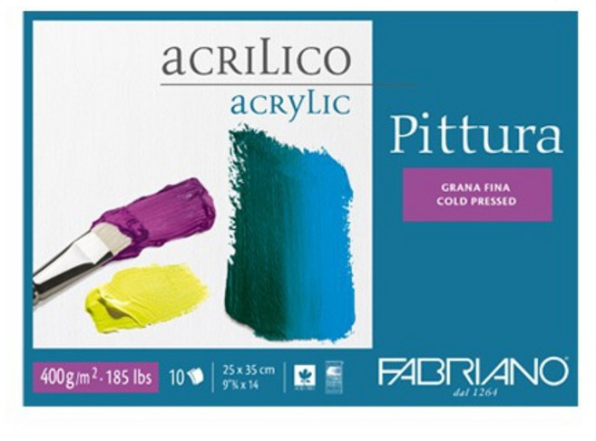 파브리아노 피츄라 스케치북10매 400g 400X500 P02