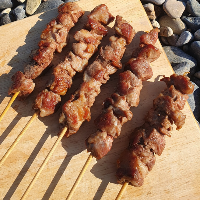 호주산 양고기 대왕 양꼬치 350g 집들이 홈파티 캠핑고기 구이용, 1개