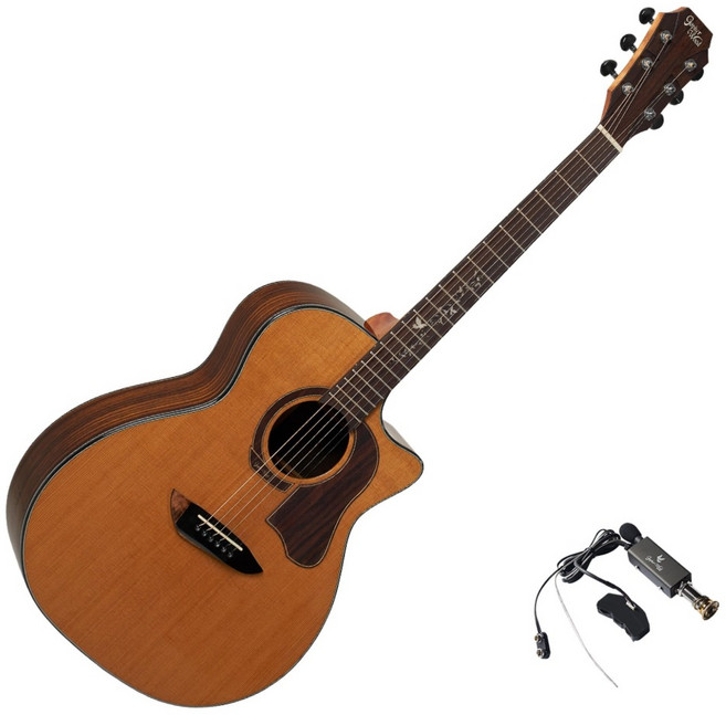 Gopherwood K330RCE 고퍼우드 어쿠스틱 EQ 네추럴 통기타, 1개