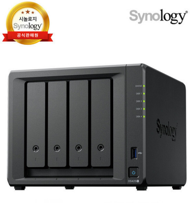 시놀로지 4베이 NAS, DS425+