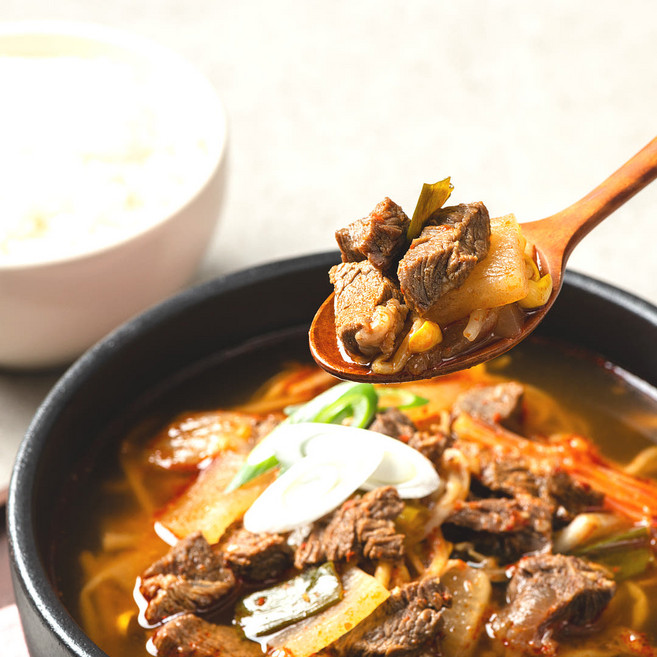 매운 얼큰 소고기 무국, 1개, 1kg