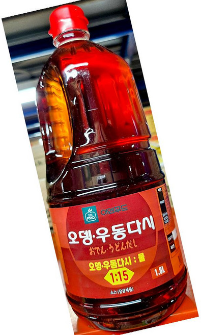 이엔푸드 오뎅우동소스 이엔 1.8L 6 장국 스토어픽시 가쓰오