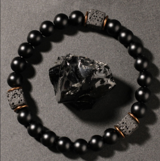 퀘인트 화산석 염주팔찌