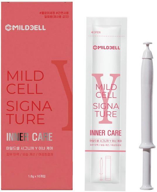 마일드셀 시그니처 Y 이너 케어 젤 Y존 여성청결제, 10개, 1.8g