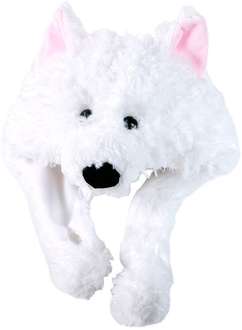 귀여운 동물 모자 코스프레 할로윈 크리스마스, 1개, 귀여운동물모자-복실강아지