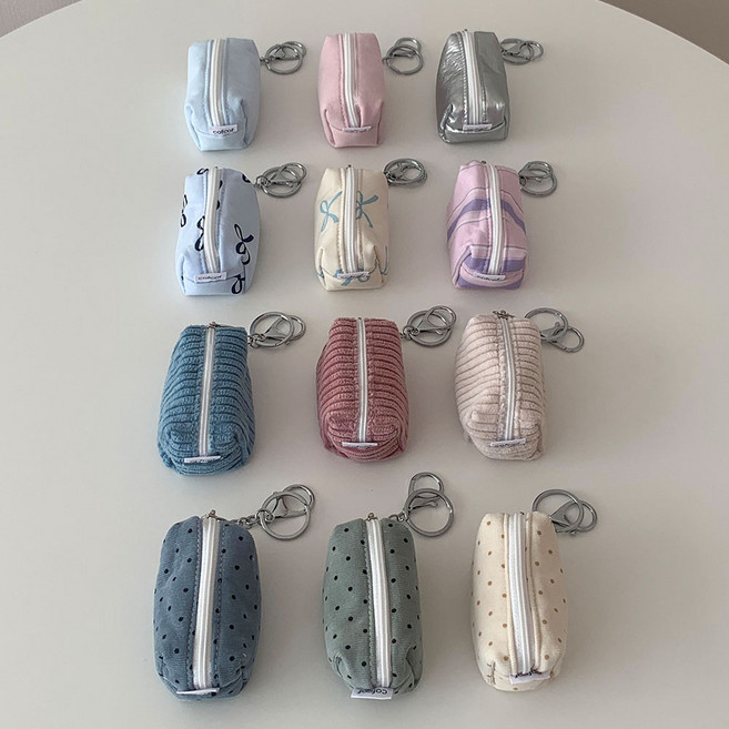 코프코프 쿠키 포켓 미니 파우치 키링