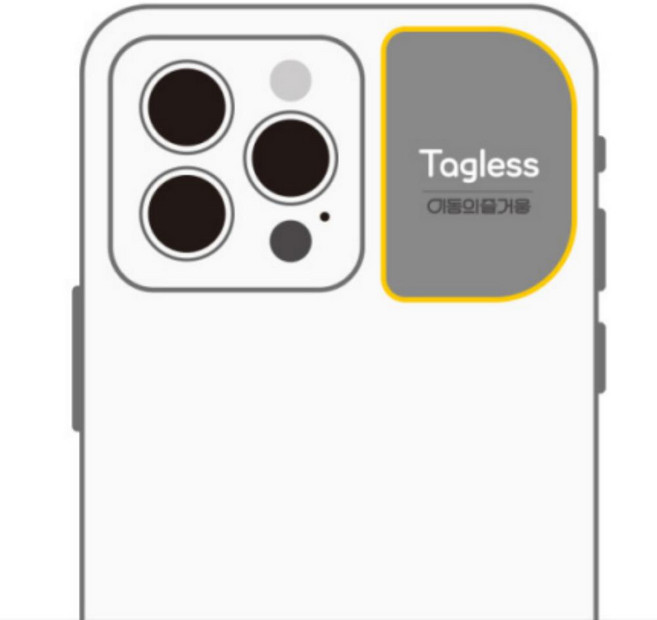 이즐 K패스 태그리스 스티커 교통카드 아이폰용 충전식 버스 지하철 환급 선불권, 태그리스카드 아이폰용