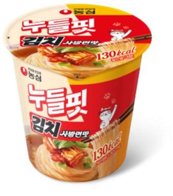 농심 누들핏 김치사발면맛 8개입, 9개