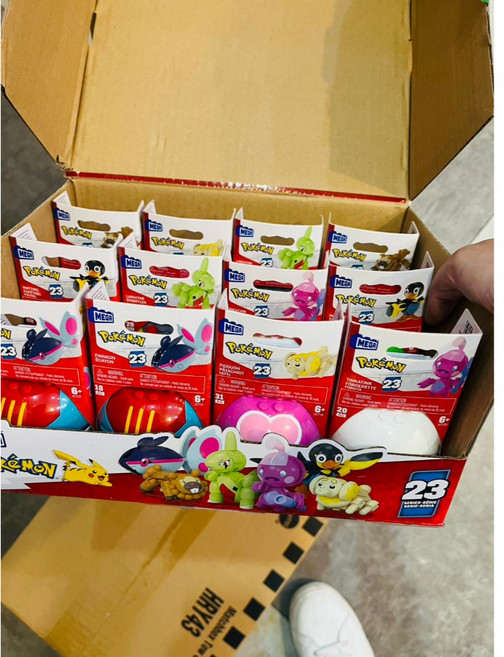 美泰兒 美高創建 寶可夢 精靈球進化版 積木 隨機出貨, 1個