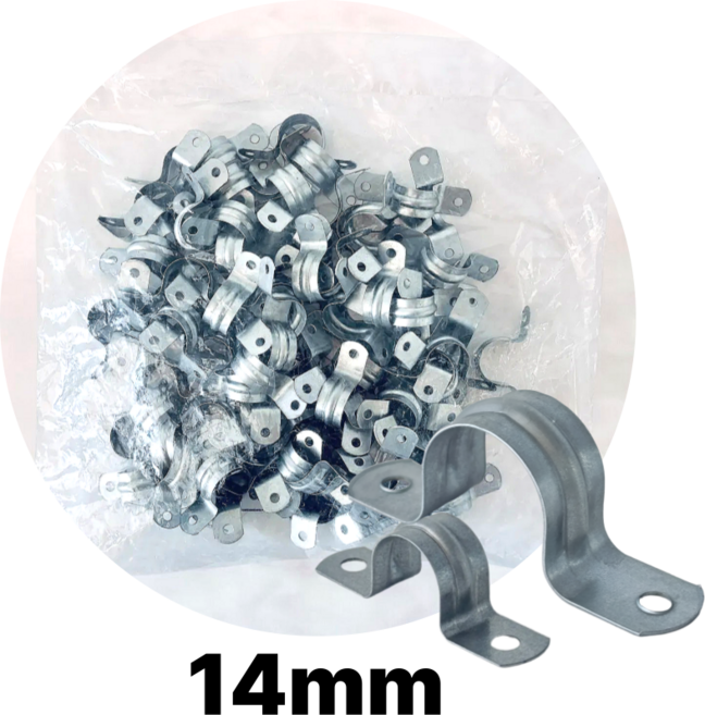 새들 양새들 14mm 전선케이블 배관 고정 1봉 100개입 판매, 1개