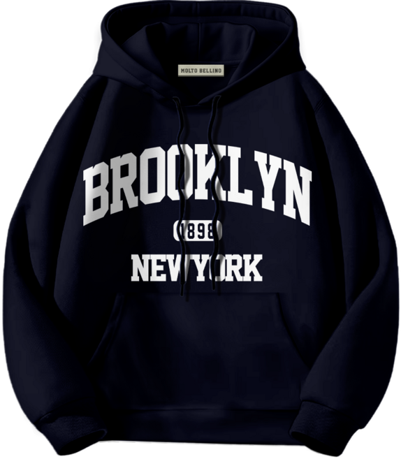 몰토벨리노 기모 ST 브룩클린1898 스탠다드핏 후드티