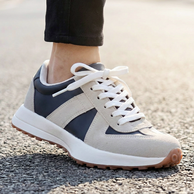 국산 독일군 키높이 스니커즈 경량 발편한 여자 남자 캐주얼 미끄럼방지 커플신발 논슬립 캐주얼 운동화