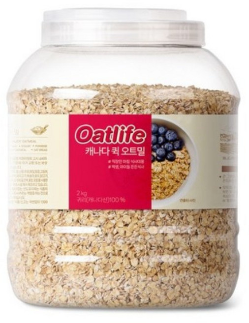 오트라이프 퀵 오트밀, 2kg, 5개
