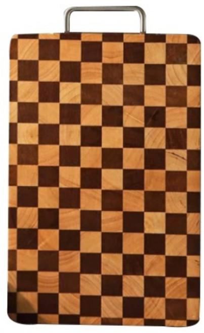 HAMMER 엔드그레인 나무 도마 플레이팅 우드 캄포도마 프리미엄 바둑판 체크도마, 소(36*24*3.5cm), 소(36*24*3.5cm) 소(36*24*3.5cm)