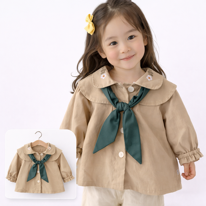 여아 유아 아기무스탕 떡볶이 롱코트 키즈 아동복 주니어옷