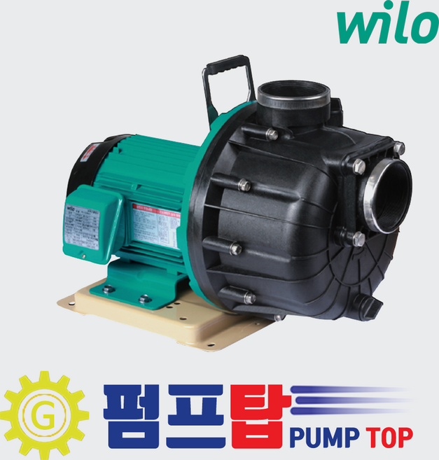 PU-S2200I/P 윌로펌프 삼상220/380V 비자동 수도법인증 스텐임펠러 해수용 자흡펌프