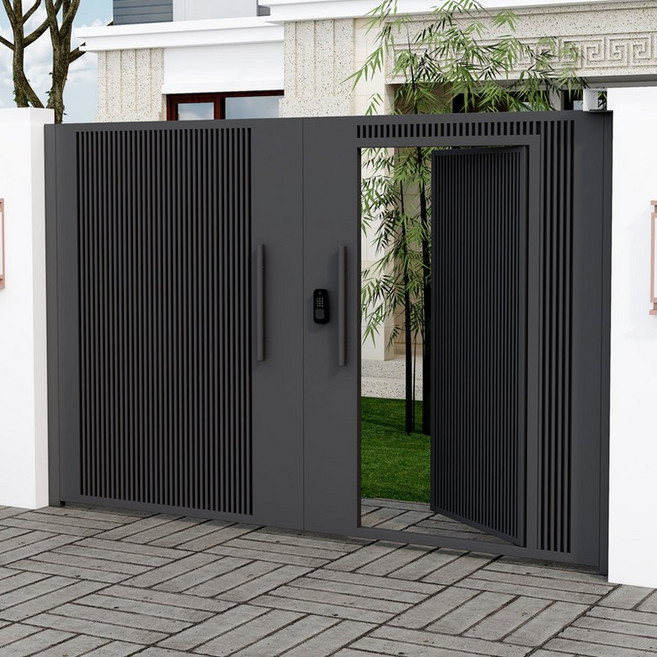 전원주택 대문 마당 출입문 단독주택 알루미늄 스텐 문 설치 철대문 아치형 시골집, 대문 디자인 11, 11개