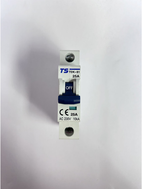 태성전기 TDK-61 1P 25A 산업용 분전반용 미니배선용 차단기(재고), 1개