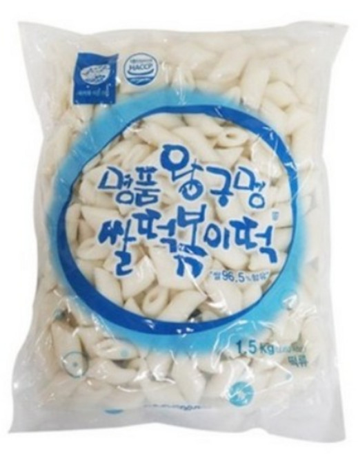 송학식품 명품 왕구멍 쌀떡볶이떡1.5kg 1개, 1.5kg, 6개