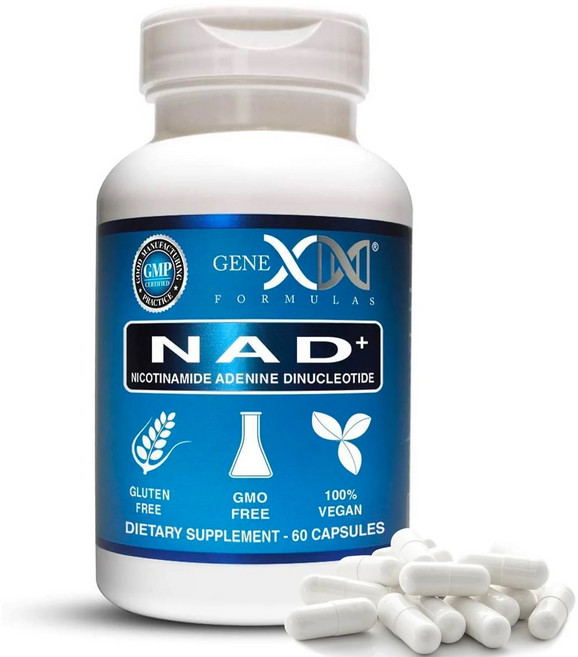 Genex Formulas NAD+ 250mg 60정, 1, 1개