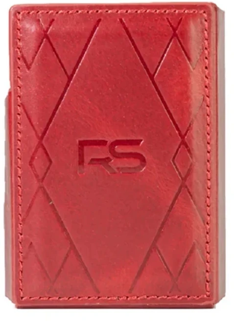 HiBy RS2 다윈 USB DAC 음악 플레이어 가죽 케이스 MP3 블루투스 DSD256 MQA 8x SPDIF 3.5/4.4mm 출력 듀얼, 03 RED