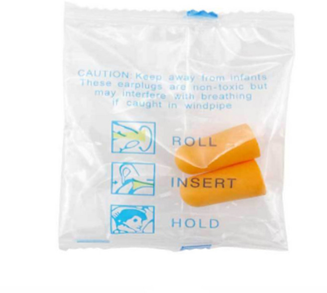 개별포장 이어플러그 소음귀마개 독서실 공부방 학원, 소음방지귀마개, 1개