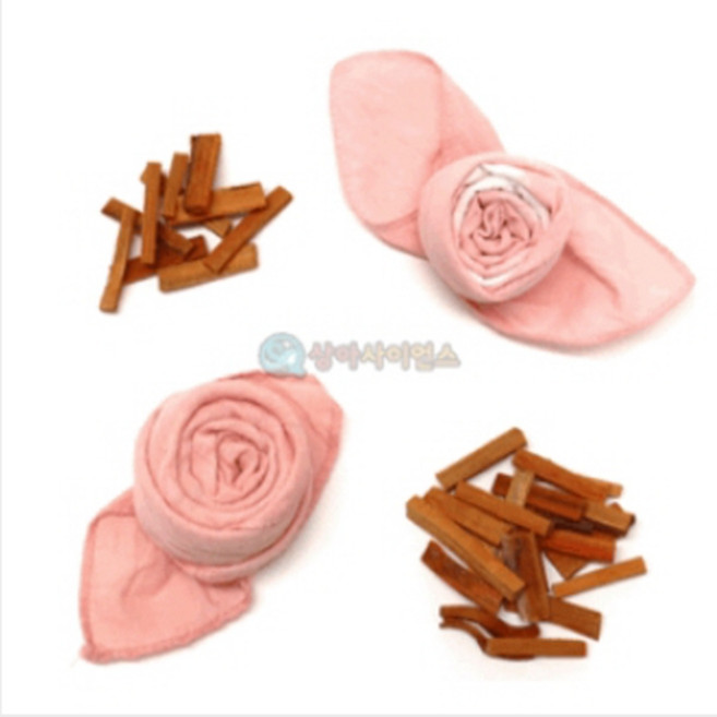 자연의 색-소목염색 손수건(홀치기)(10인 세트)-RSA, 상세페이지 참조