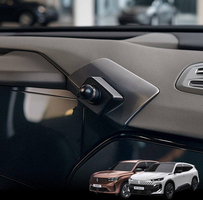 벤비아믹스 그랑콜레오스 필랑트 휴대폰 거치대 대시보드 부착형 볼 마운트 맥세이프 거치 순정같은 일체감 00819, 블랙, 1개