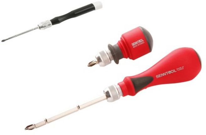 센툴 기능성 양용 드라이버 3종 세트, 드라이버 6 x 55 mm + 6 x 200 mm + 3mm, 1세트