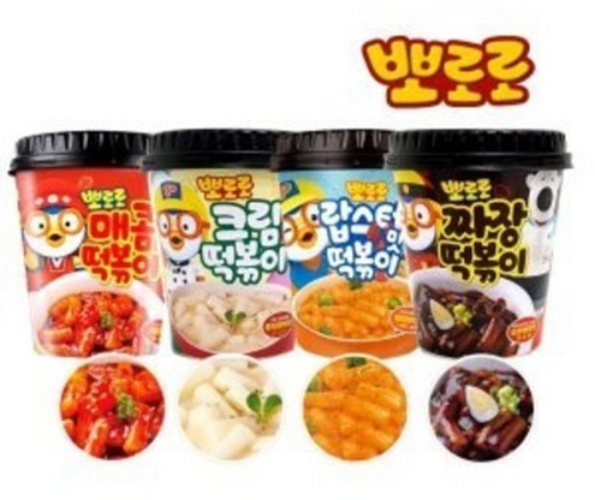 뽀로로 컵떡볶이 1개, 110g