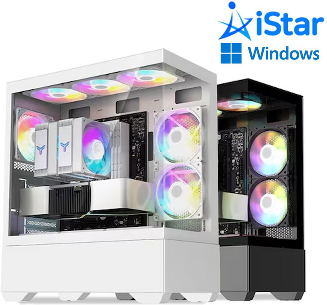 [아이스타피씨]AMD 라이젠 고사양 하이엔드 발로란트 롤 배그 조립PC 게이밍컴퓨터, 08번 9800X3D/RTX5070, WIN11 Home, 500GB, 32GB, 화이트, 지포스 RTX 5070, AMD 9800X3D